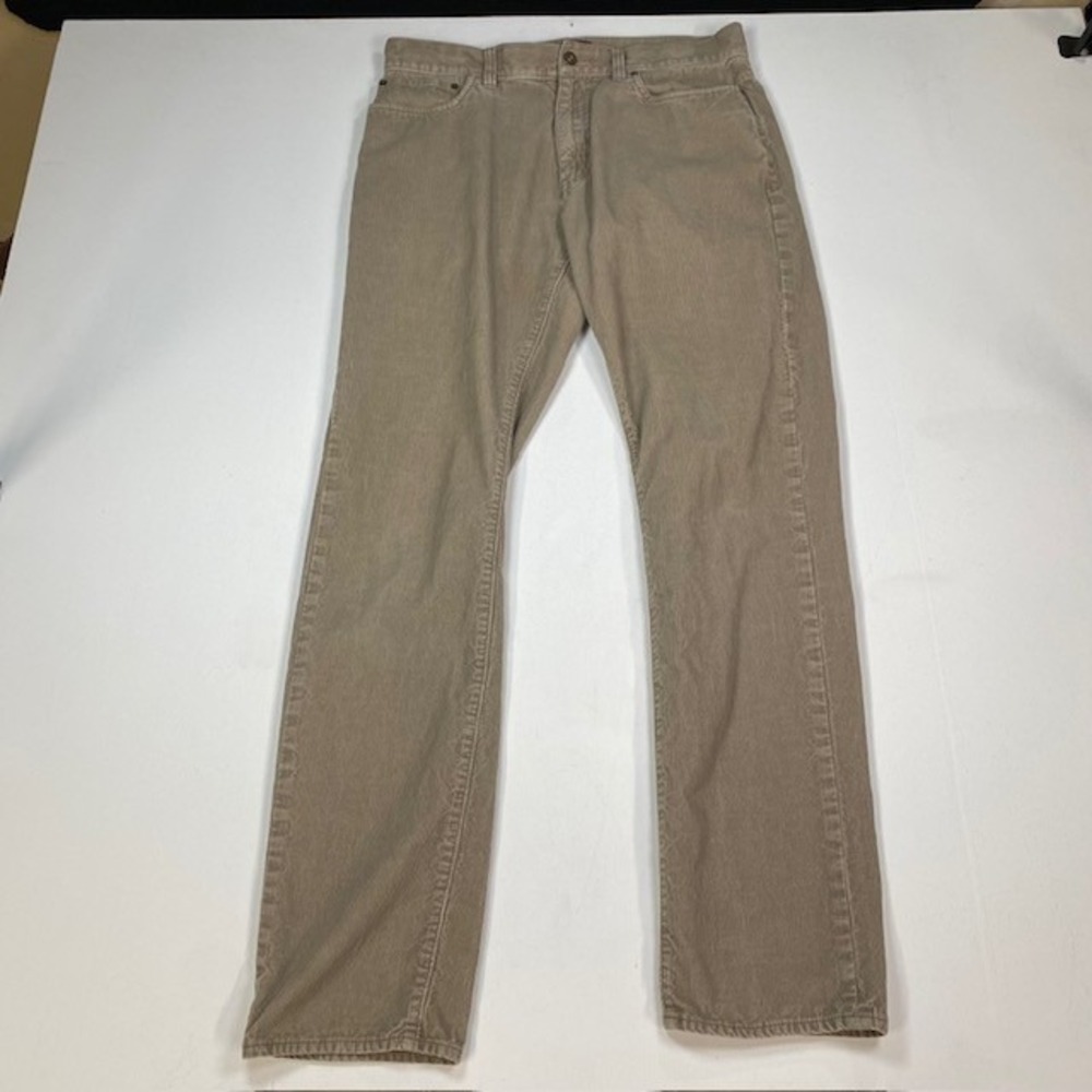 J.Crew The Sutton Tan Khaki Corduroy Straight Leg Pants Mens 32x34 (32x32)